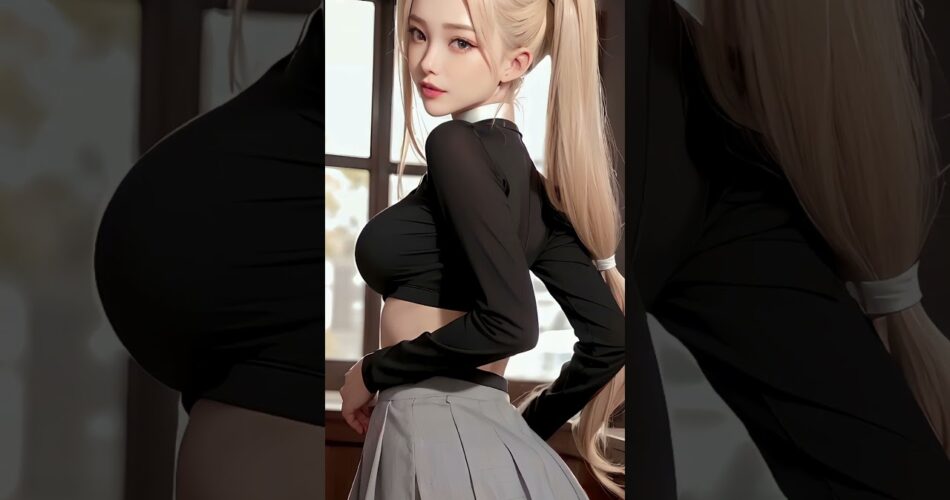 Ai art) 뒷모습이 자신있는 1티어 모델 #aiart #model