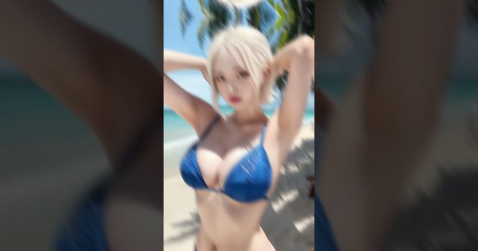 Ai art) 비키니 룩북하는 인스타 여신들 #aiart #bikini