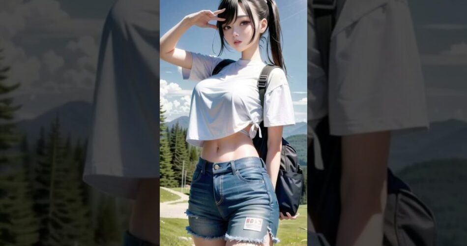 Ai art) 운동을 좋아하는 여자친구 #aiart #waifu