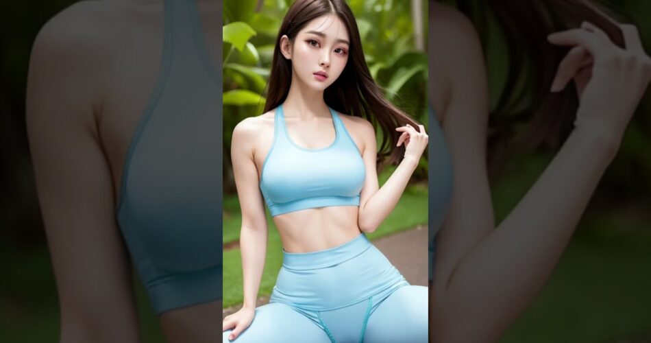 레깅스 입은 인스타 모델 #aiart #model