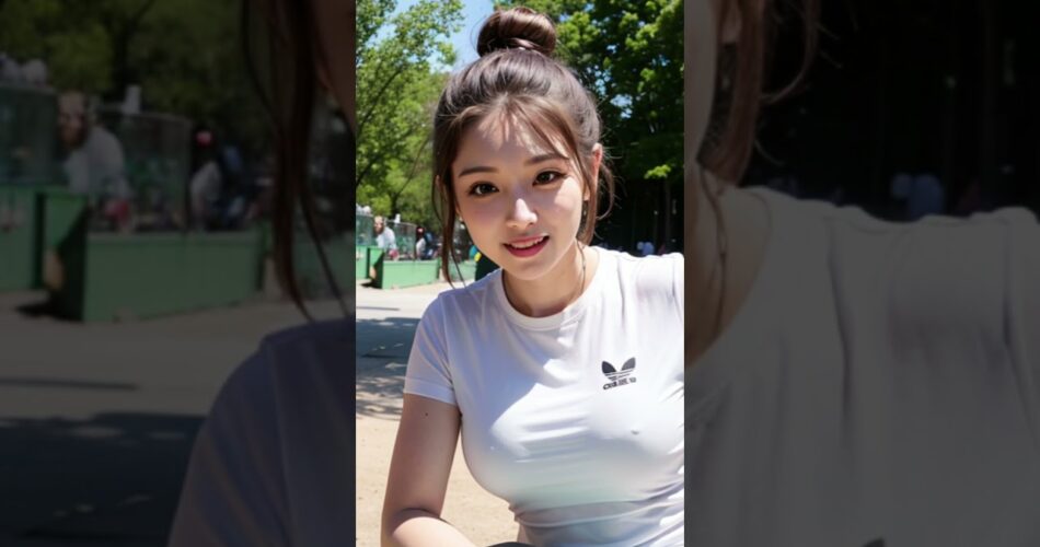 여자친구와 놀이공원 데이트Vlog  #aiart #Vlog