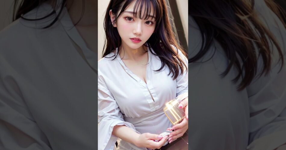 Ai art) 카와키타 사이카 AI 버전 #aiart #model
