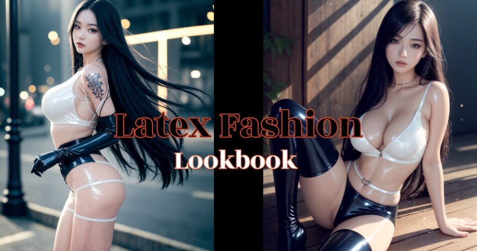 Futuristic Latex Fashion | Lookbook | 4K | AI Art Lab