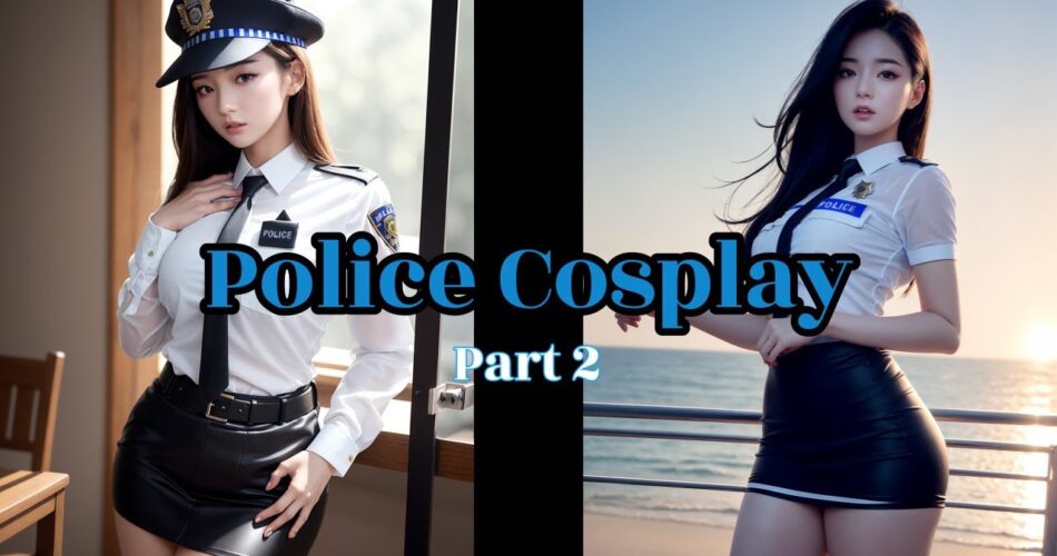 I'm gonna arrest you! | Police Cosplay | 4K | AI Art Lab