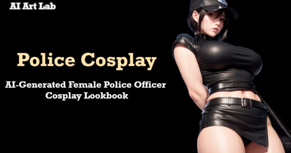 Police Cosplay | 4K | AI Art Lab