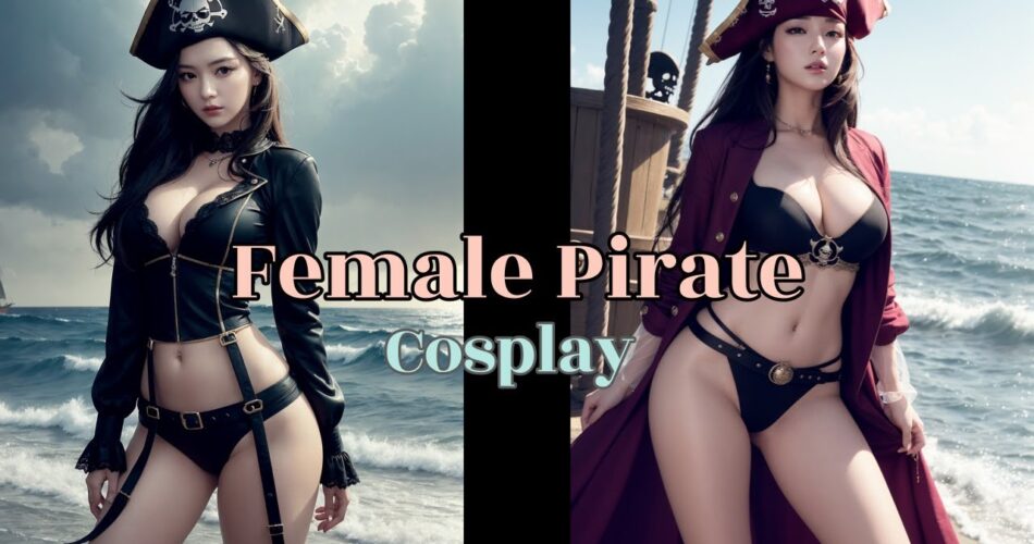 Queen of the Sea Pirate | Female Pirate | Cosplay | 4K | AI Art Lab