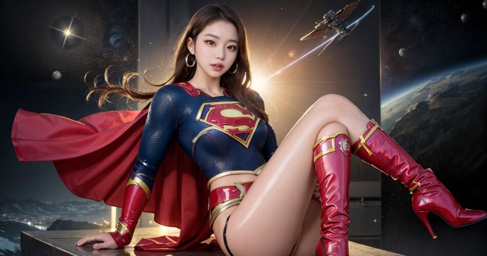 [Ai Real 4K] Supergirl Ver.2  #AiArt #Lookbook #Vlog