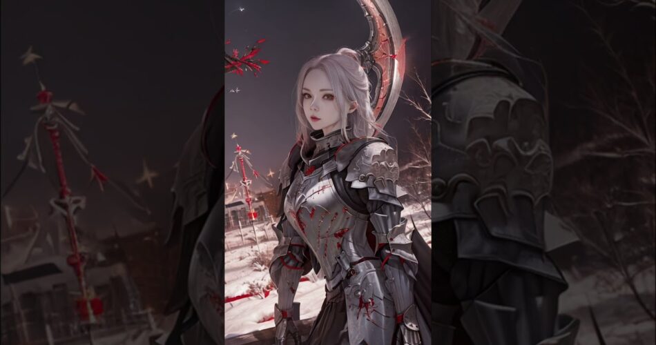 AI ARTBlood KnightsStable Diffusion fantasy armor lookbook #aiart #AI ART #ailookbook