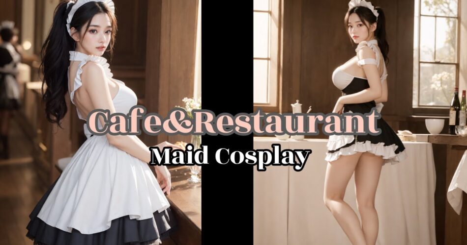 Maid Cafe & Restaurant | Cosplay | 4K | AI Art Lab