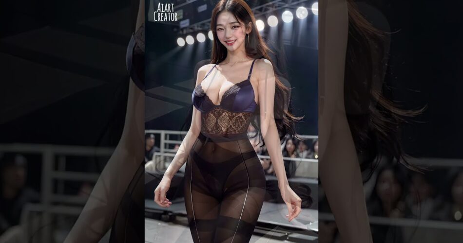 [4k ai]Pantyhose lingerie fshionshow runway|팬티스타킹 란제리 패션쇼 런웨이|パンツストッキング ランジェリー ファッションショー ランウェイルックブック