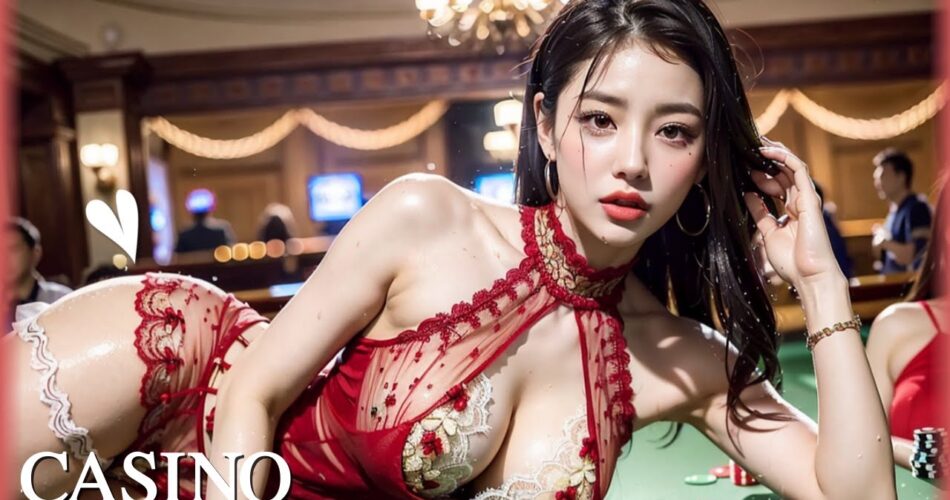 [AI 4k] 카지노 딜러 "나도 가져❤" 특별 이벤트 / Casino's Special Rewards / カジノ , ルックブック, 룩북,