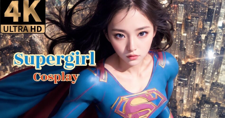 Supergirl Cosplay like Never Before! | Cosplay | 4K | AI Art Lab