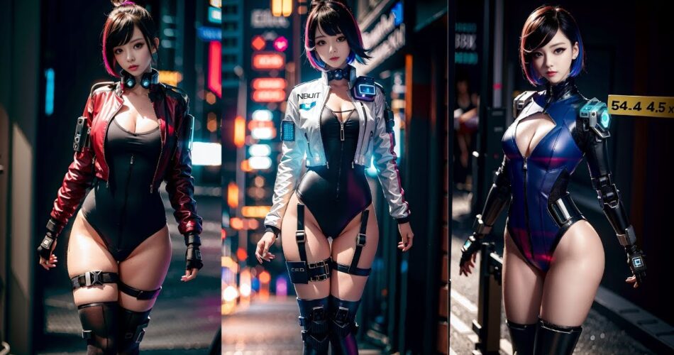 Cyberpunk Fashion Lookbook: Edgy Style Inspiration for Girls | AI LookBook | AI Club2Girls