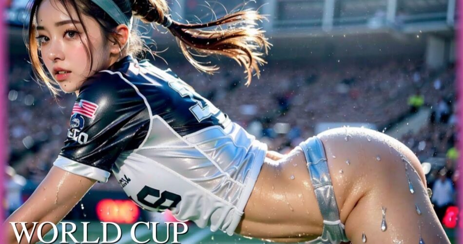 [AI 4k] 여자 월드컵 섹시 스타들  / Women's World Cup Sexy Stars / ワールドカップ, ルックブック