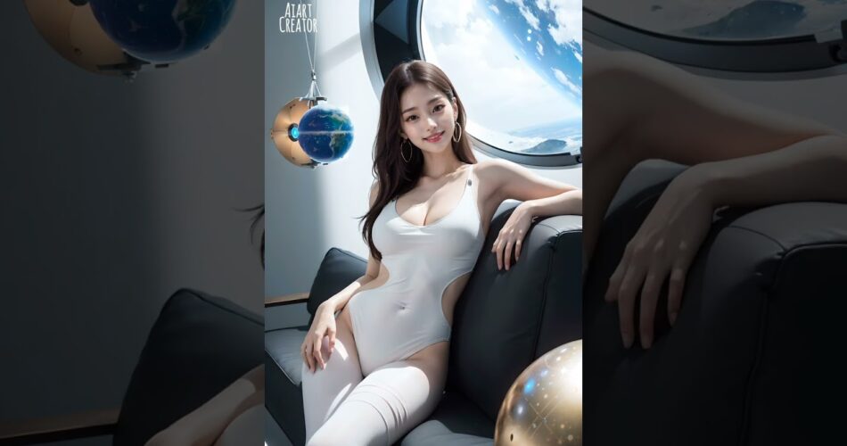 [4k ai]스페이스 콜로니 패션 룩북