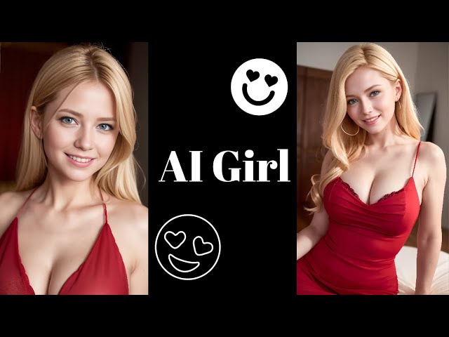 [AI Art - Ultra Realistic] [4k] [Lookbook] AI Girl trying on a Red Dress