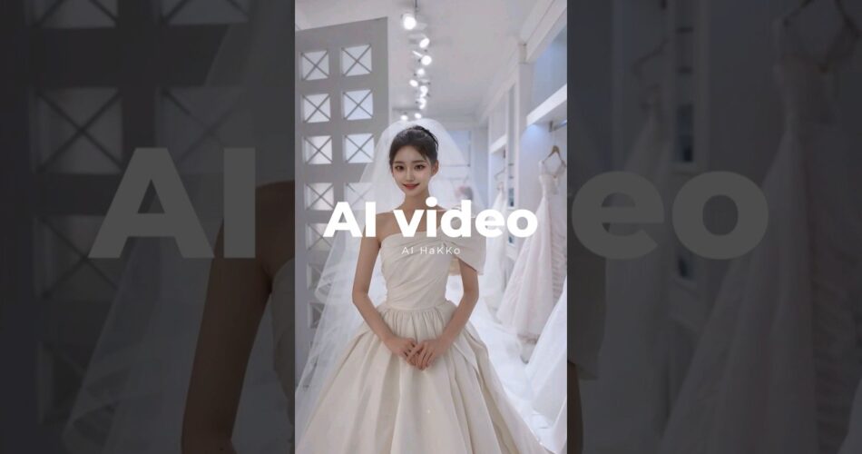 [AI art] 웨딩 드레스 ❤️AI Wedding dress #shorts