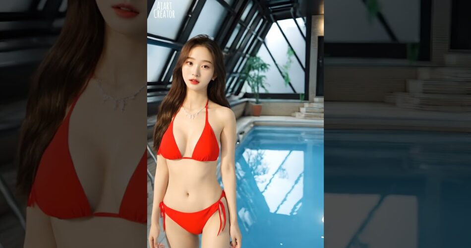 [4k ai] Japanese swimming pool that everyone knows 모두가 아는 그 수영장? 誰もが知っている日本のプール