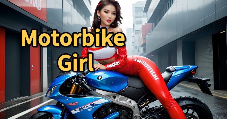 [AI Journey] Motorbike Girl   #AIJourney #Motorbike #Girl