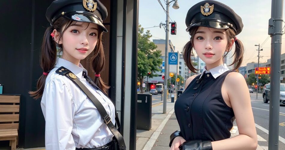 【AI LookBook】コメントリクエスト特集！警察官風コスチュームでキリッと変身♡