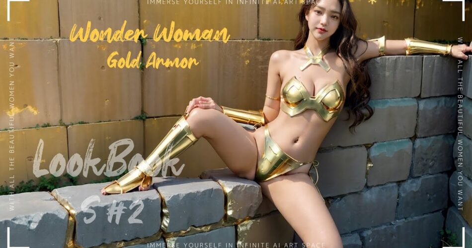 Power-up Wonder Woman Gold Armor / 파워업 원더우먼 골드아머 [시즌2]