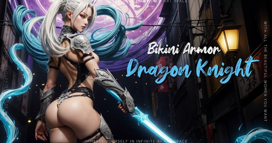 [IAAS] Bikini Armor Dragon Knight AI LOOKBOOK | Defense 9999 ai art