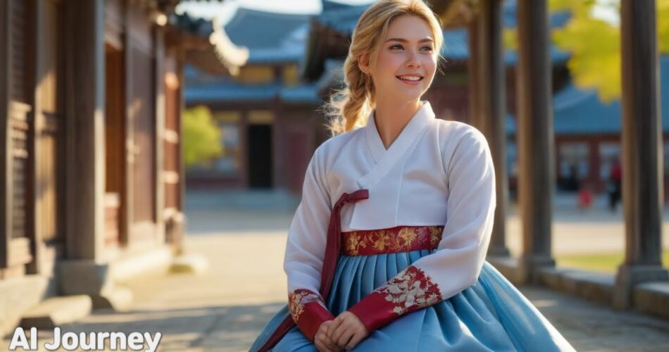 [AI Journey] Hanbok LookBook in Seoul   #AIJourney #Hanbok #AiArt #AiLookBook