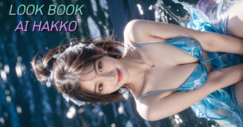 [AIHAKKO] Swimming pool fashion🌸수영장 패션 #AIMODEL #AILOOKBOOK #ai룩북