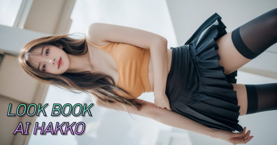 [AIHAKKO] Spring fashion with a skirt🌸스커트로 봄 패션 #AIMODEL #AILOOKBOOK #ai룩북