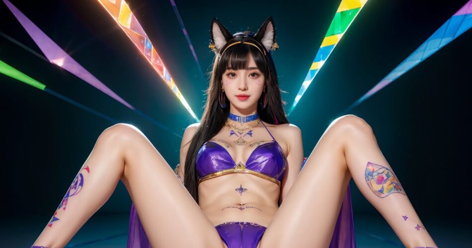 Magic, cats and lovely girl❤️ 마법, 고양이 그리고 사랑스러운 소녀👄