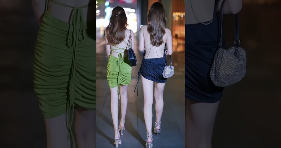 Street fashion - Beautiful Girls 🔥 #shorts